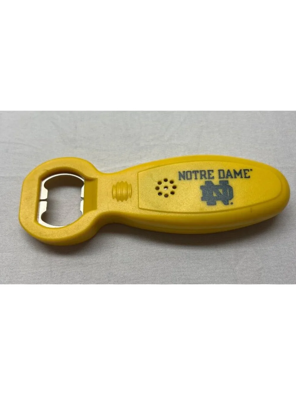 Notre Dame Bottle Opener Musical Fight Song Football Basketball New Battery